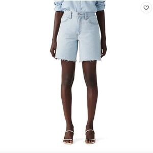 Levi’s ’94 Baggy Shorts Light Wash High Rise Size 30